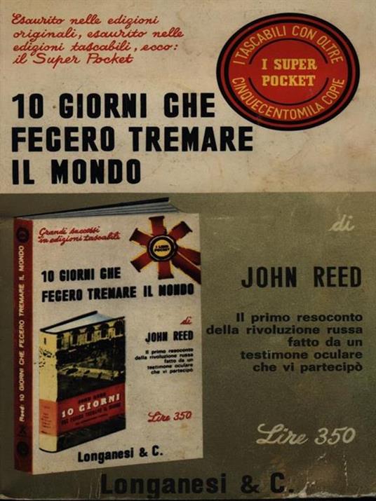 10 giorni che fecero tremare il mondo - John Reed - copertina