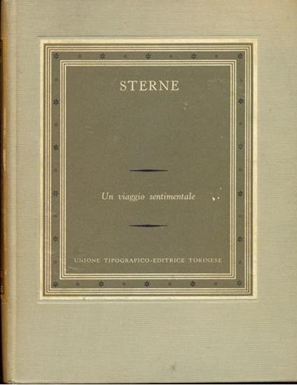 Un viaggio sentimentale - Laurence Sterne - copertina