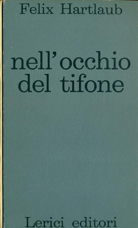 Nell'occhio del tifone - copertina