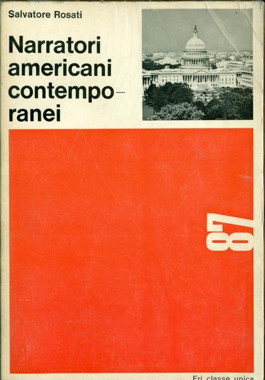 Narratori americani contemporanei - Salvatore Rosati - copertina