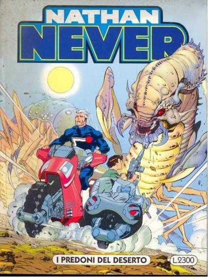 Nathan Never n. 15. Ipredoni del deserto - copertina