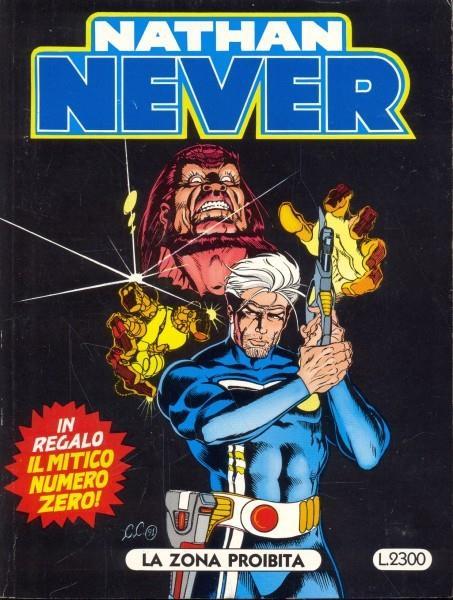 Nathan Never n. 7. La zona proibita - Lazona - copertina