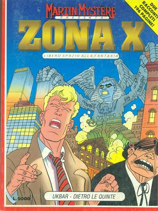 Zona X n. 9 - Ukbar/Dietro le quinte - copertina
