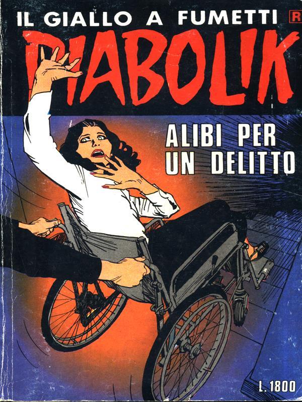 Diabolik n. 319. alibi per un delitto