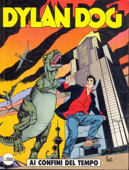 Dylan Dog n. 50. ai confini del tempo - copertina