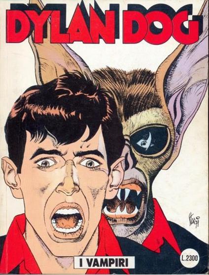 Dylan Dog n. 62. I vampiri - copertina