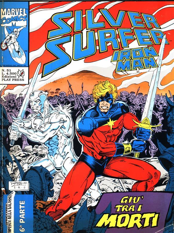 Silver Surfer n. 51. Giù tra i morti