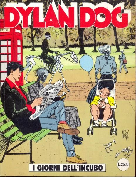 Dylan Dog n. 95. I giorni dell'incubo - copertina