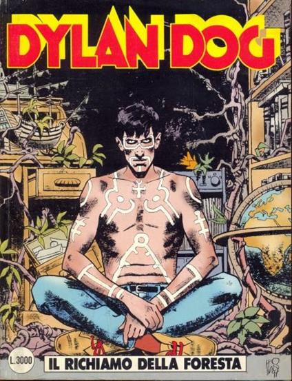 Dylan Dog n. 128. Il richiamo della foresta - copertina