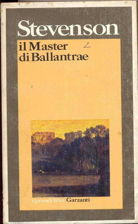 Il Master di Ballantrae - Robert Louis Stevenson - copertina