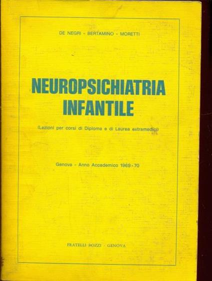 Neuropsichiatria infantile - copertina