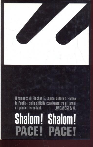 Shalom! Shalom! Pace! Pace! - Pinchas Lapide - copertina