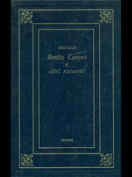 Benito Cereno e Altri racconti - Melville - copertina