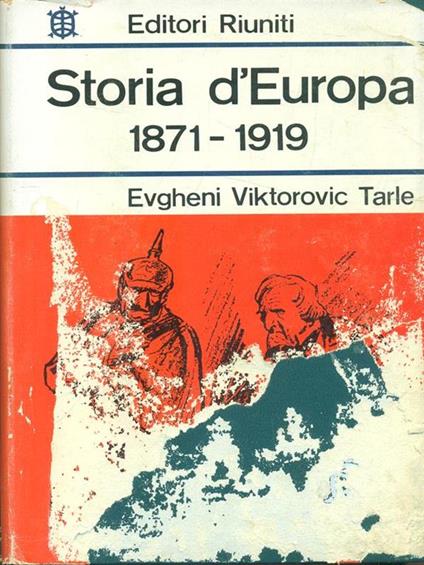Storia d'Europa 1871-1919 - copertina