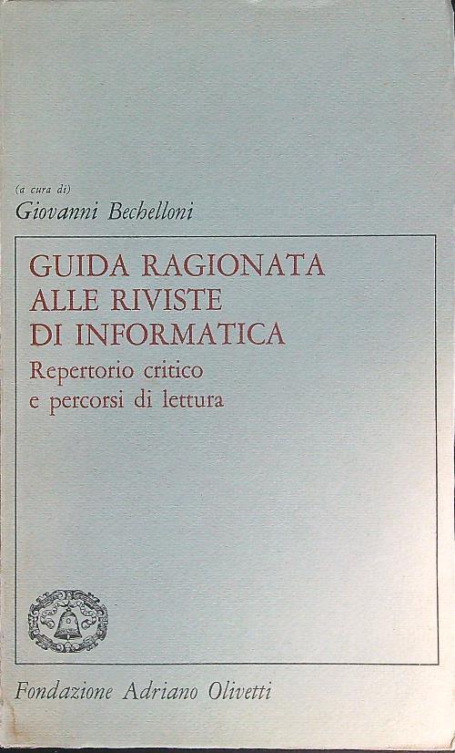 Guida ragionata alle riviste di informatica