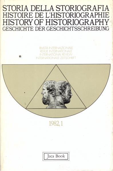 Storia della storiografia - copertina
