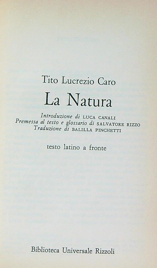 La natura