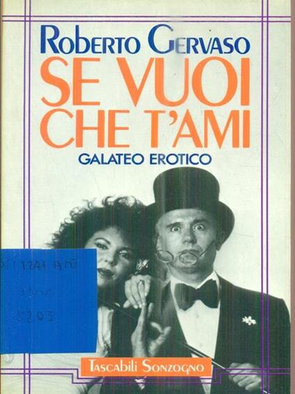 Se vuoi che t'ami - Roberto Gervasio - copertina