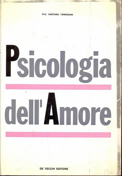 Psicologia dell'amore - copertina