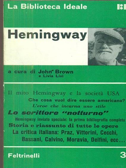 Hemingway - John Brown - copertina