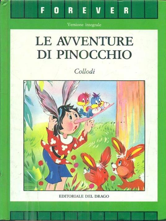 Le avventure di Pinocchio - Carlo Collodi - copertina