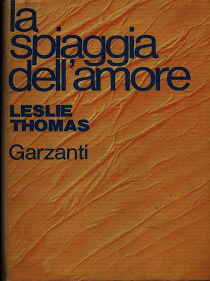 La spiaggia dell'amore - Leslie Thomas - copertina