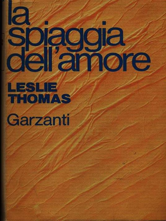 La spiaggia dell'amore - Leslie Thomas - copertina