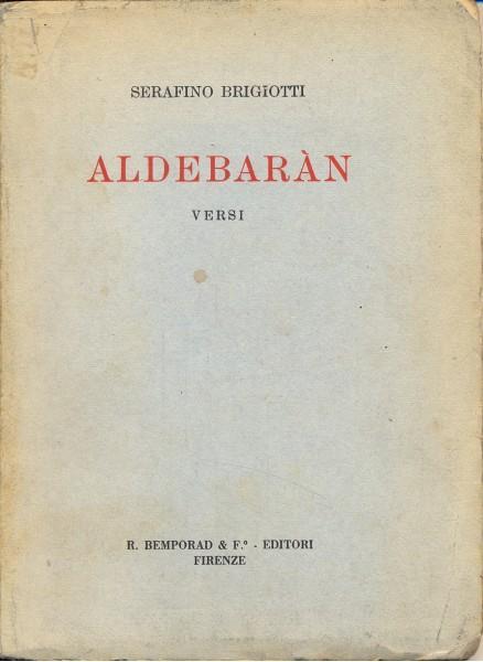 Aldebaran - Serafino Brigiotti - copertina