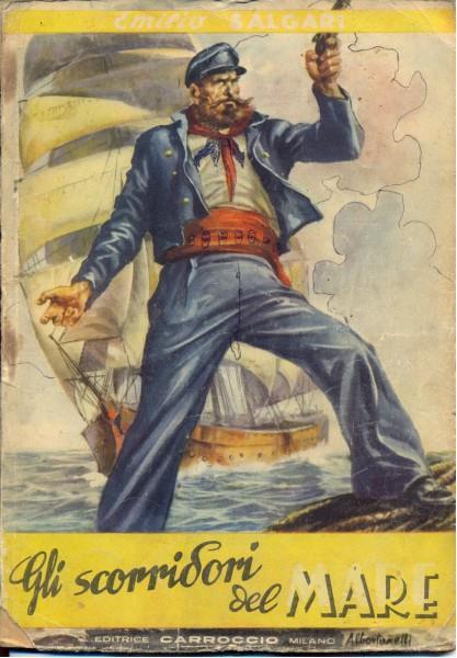 Gli scorridori del mare - Emilio Salgari - copertina