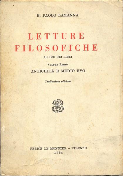 Letture filosofiche