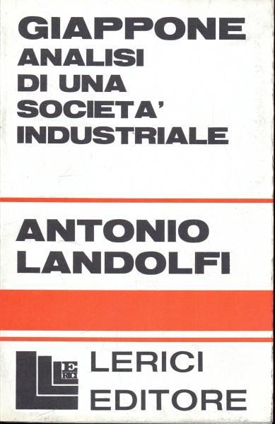 Giappone, analisi di una società industriale - Antonio Landolfi - copertina