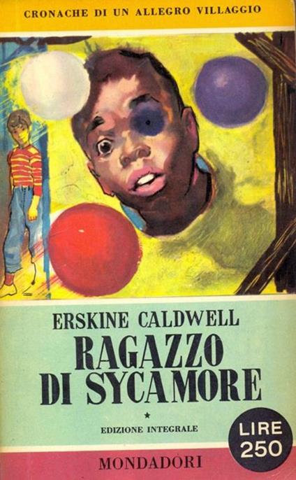 Ragazzo di sycamore - Erskine Caldwell - copertina