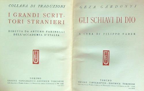 Gli schiavi di Dio