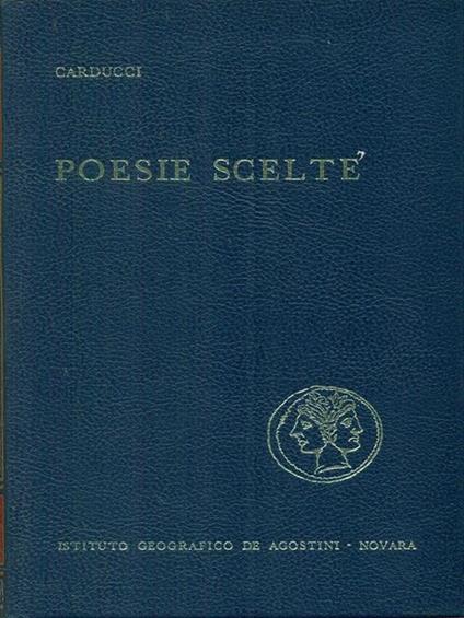 Poesie scelte - Giosuè Carducci - copertina