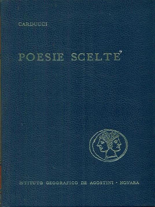 Poesie scelte - Giosuè Carducci - copertina