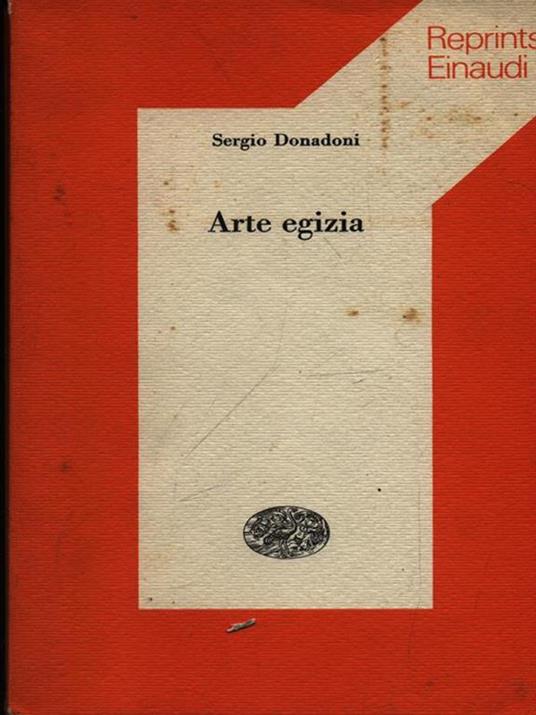 Arte egizia - Sergio Donadoni - copertina