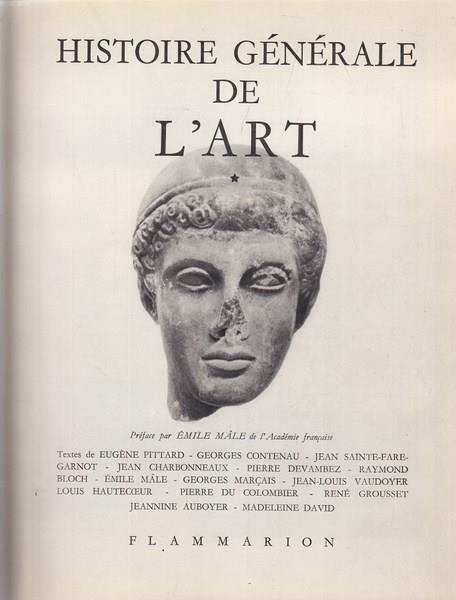 Histoir general de l'art. In lingua francese - copertina
