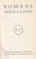 Romans, grecs & latins - in lingua francese - 2