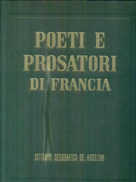 Poeti e prosatori di Francia - Jacques Nathan - copertina