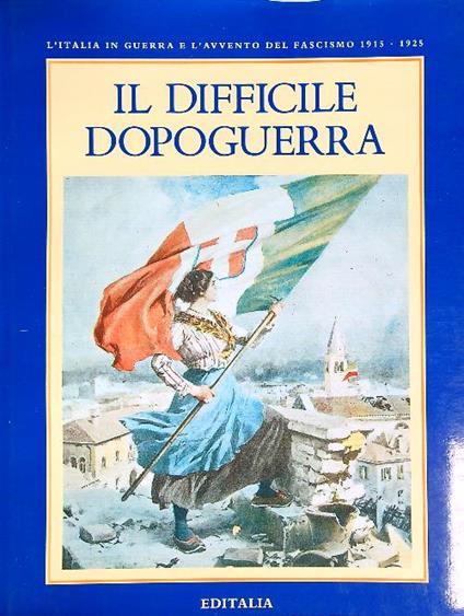 Il difficile dopoguerra - Valerio Castronovo - copertina
