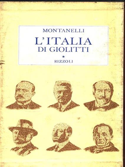 L' Italia di Giolitti - Indro Montanelli - copertina