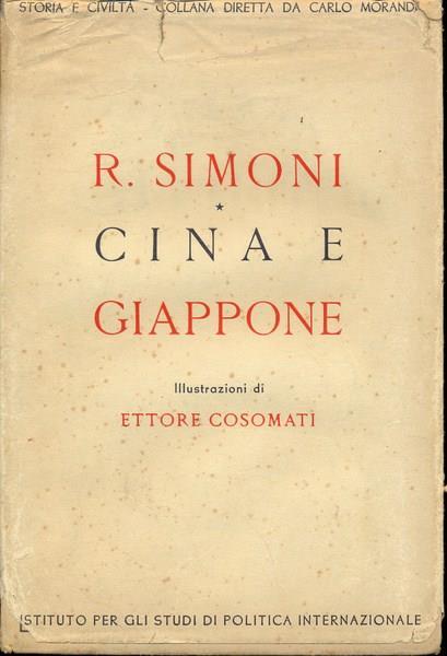 Cina e Giappone - Renato Simoni - copertina