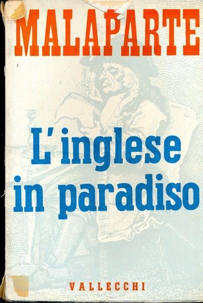 L' inglese in paradiso - Curzio Malaparte - copertina
