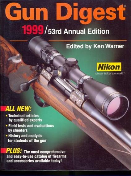 Gun Digest 1999. in lingua inglese - Ken Warner - copertina