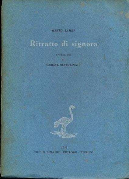 Ritratto di signora - Henry James - copertina