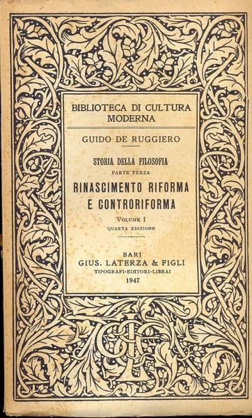 Rinascimento riforma e controriforma