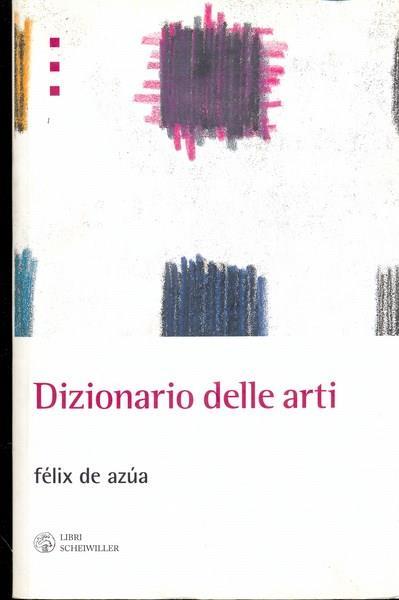 Dizionario delle arti - copertina
