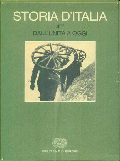 Storia d'Italia - copertina