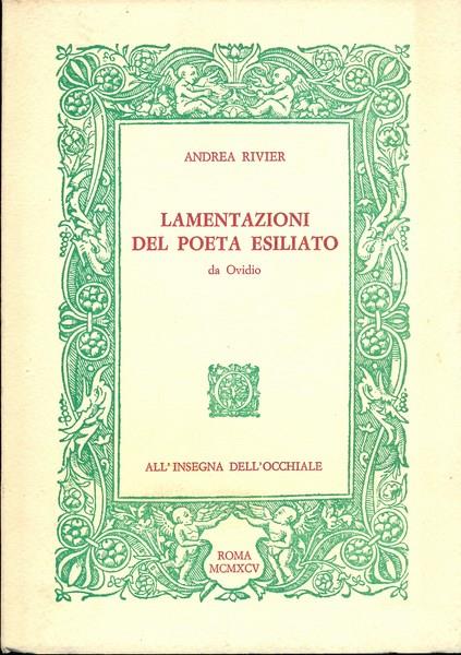 Lamentazioni del poeta esiliato da Ovidio