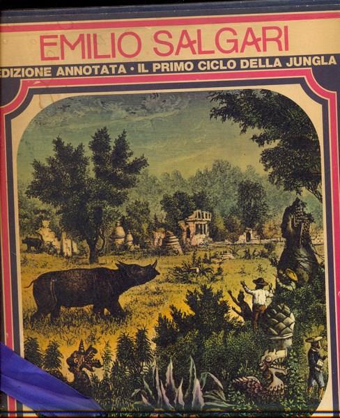 Emilio Salgari, edizione annotata - Mario Spagnol - copertina
